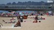 Coronavirus- Thousands hit the beach in UK on hottest day of the year as COVID-19 lockdown tested