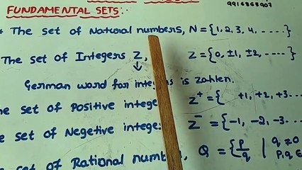 Modern Algebra, Fundamental sets, Partitions ||Lecture 1||