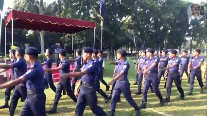 রাজশাহী জেলা পুলিশের মাস্টার প্যারেড | Master Parade by Rajshahi District Police | Bangladesh Police