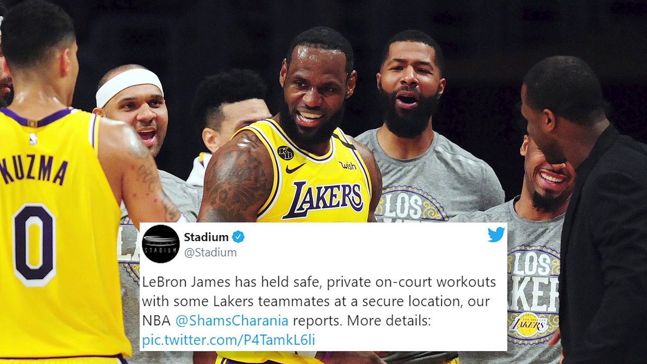 LeBron James Has Been Directing Lakers Private...