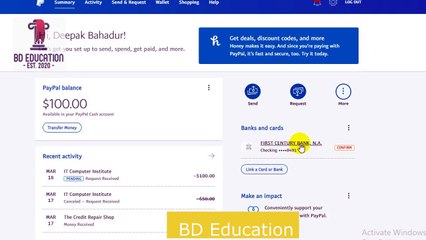 How To Add Payoneer  account to Paypal and How to Transfer PayPal Amount to Payoneer