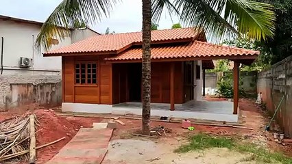 Casa de Madeira Pre Fabricada #02