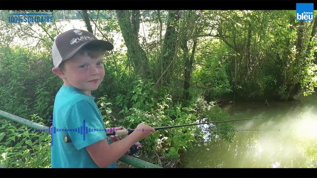 La leçon de pêche à la truite de Basile, 7 ans