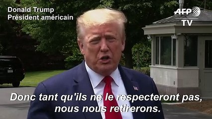 Donald Trump annonce le retrait américain du traité "Ciel ouvert"