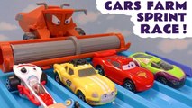 Disney Cars McQueen 4 Lane Challenge with Hot Wheels Cars vs PJ Masks, Marvel Avengers and Funny Funlings in this Racing Toy Story Full Episode English from a Kid Friendly Family Channel