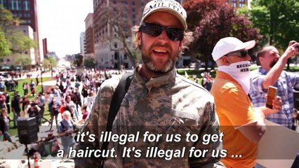 Michigan protesters launch 'Operation Haircut' over lockdown