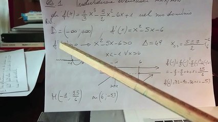 Ricerca massimi e minimi