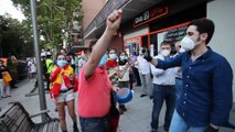 El día después de la agresión en Moratalaz: más tensión con ultraizquierdistas desatados