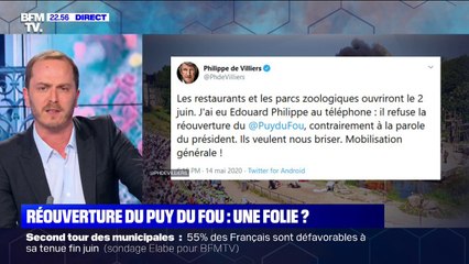Comment s'est organisée la mobilisation pour la réouverture du Puy du Fou ?