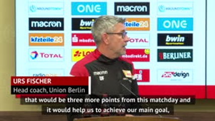 Video herunterladen: Avoiding relegation is more important than Berlin derby success - Fischer