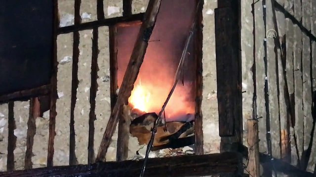 Safranbolu'da yangın çıkan tarihi konak çöktü - KARABÜK