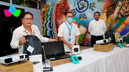 MINED recibe donación de kits tecnológicos por parte de UNICEF