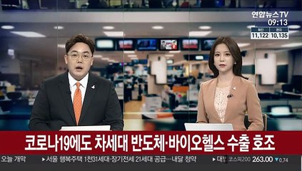코로나19에도 차세대 반도체·바이오헬스 수출 호조