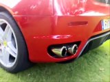 Ferrari F430 Sprints and revvs with TUBI EXHAUST__(480P)