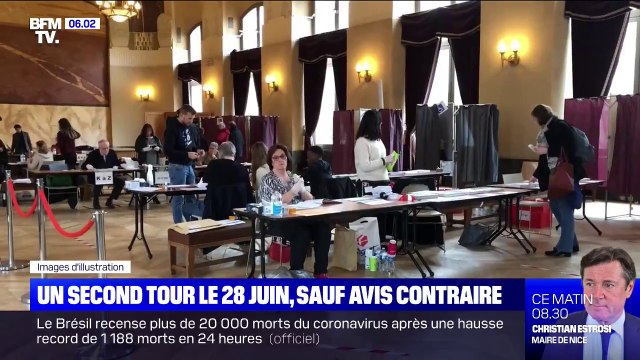 Le second tour des élections municipales aura lieu le 28 juin, sauf avis contraire du conseil scientifique