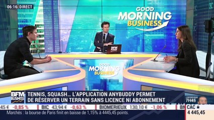 La France qui redémarre : L'application Anybuddy permet de réserver un terrain sans licence ni abonnement, par Lorraine Goumot - 22/05