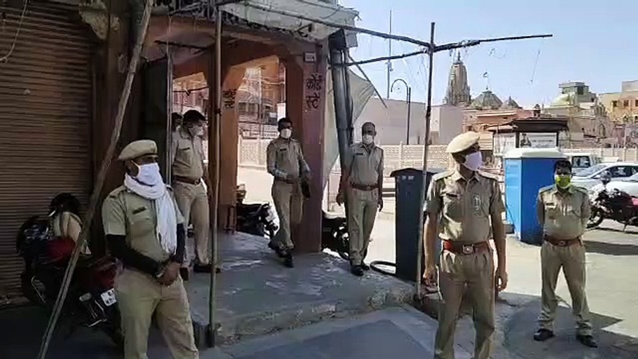 Why.. Heavy Police Force in Jaipur Today ?