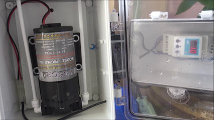 Water mist system with low noise made in Thailand