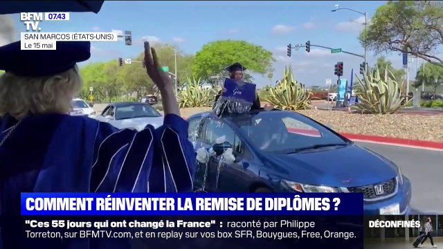 Aux États-Unis, les cérémonies de remises de diplôme obligées de se réinventer