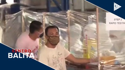 Rapid testing sa mga lugar na nasa special concern lockdown, patuloy