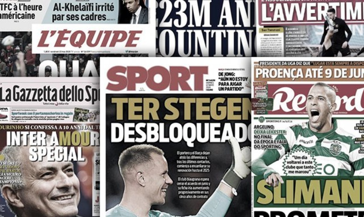 La situation financière catastrophique de Manchester United fait trembler l'Angleterre, Rebondissement dans le dossier Ter Stegen au Barça