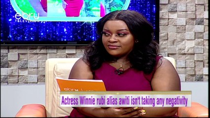 Actress Winnie Rubi Alias Awiti Isn't Taking Any Negativity From Haters