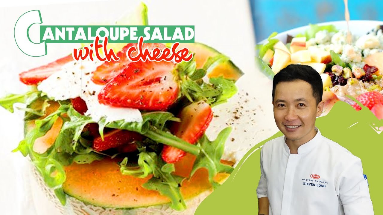 SIMPLE RECIPE TO MAKE SUPER TASTY CANTALOUPE FRUIT SALAD