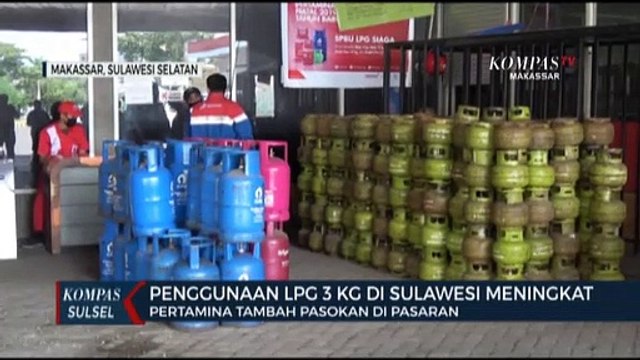 Penggunaan LPG 3 Kg Di Sulawesi Meningkat, Pertamina Tambah Pasokan Di Pasaran