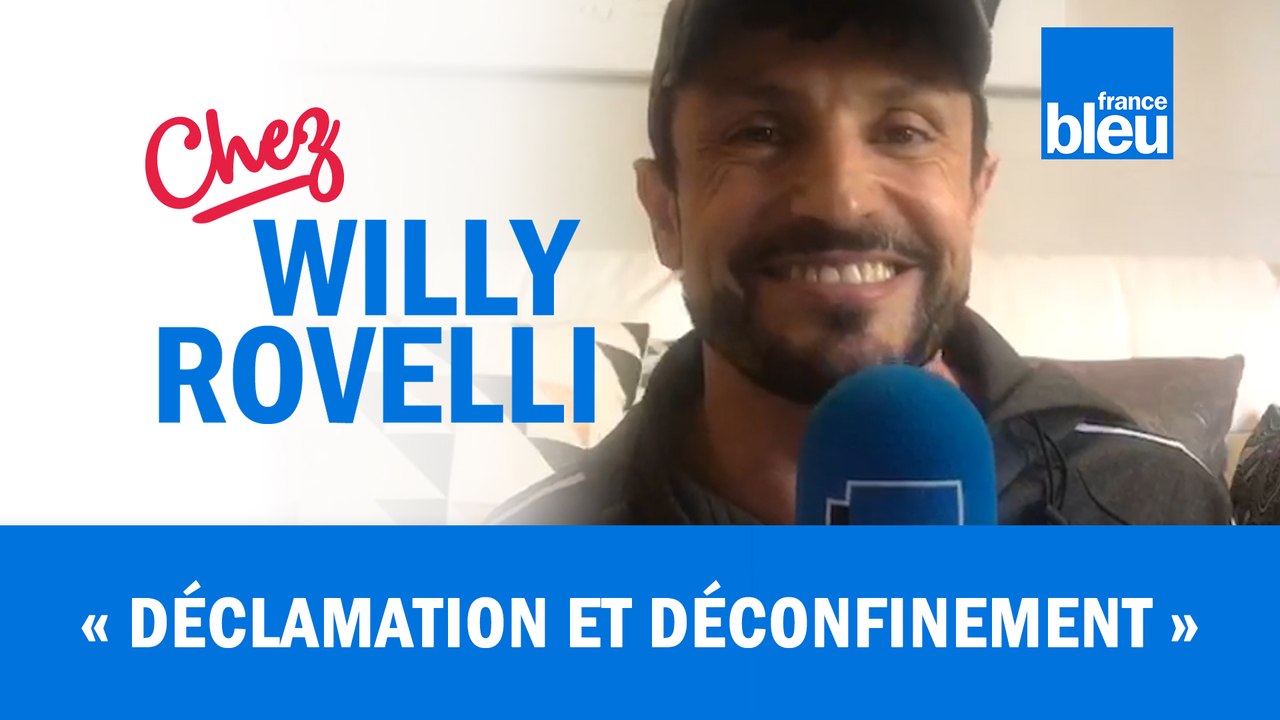 HUMOUR | Déclamation et Déconfinement - Willy Rovelli met les points sur les i