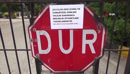 Gaziantep'te mezarlık ziyaretleri yasaklandı