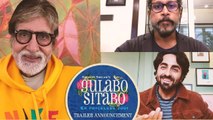 Amitabh Bachchan FIGHT WITH ayushmann khurrana in FACEBOOK LIVE  Gulabo Sitabo Trailer