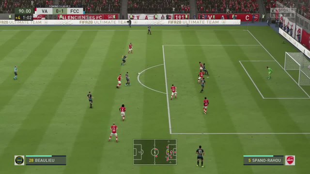 Valenciennes FC - FC Chambly Oise : notre simulation FIFA 20 (L2 - 38e journée)