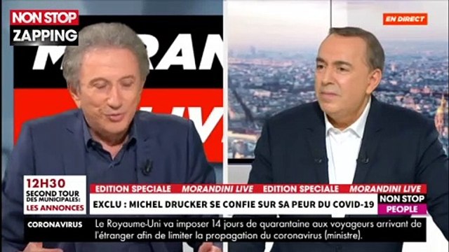 Michel Drucker se confie sur sa peur face au coronavirus (vidéo)