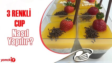 3 Renkli Cup Nasıl Yapılır?