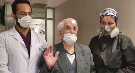 91’lik Hilmi dede immün plazmayla koronayı yendi