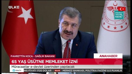 Ülke Ana Haber - 20 Mayıs 2020