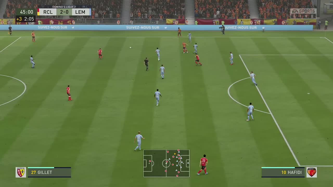 FIFA 20 : notre simulation de RC Lens - Le Mans FC (L2 - 38e journée)
