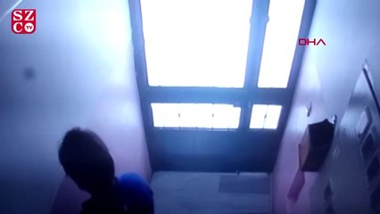 Beyoğlu'nda kargocudan apratman sakinlerini şoke eden hareket