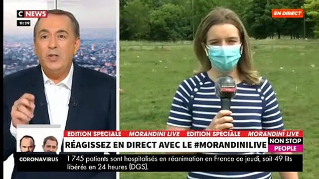 En direct des jardins de Bagatelle, l’envoyée spéciale de « Morandini Live » découvre un lieu infesté de détritus - VIDEO