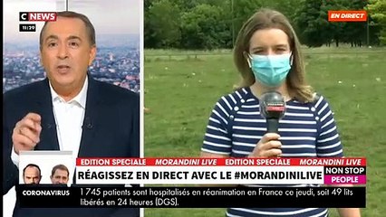En direct des jardins de Bagatelle, l’envoyée spéciale de « Morandini Live » découvre un lieu infesté de détritus - VIDEO