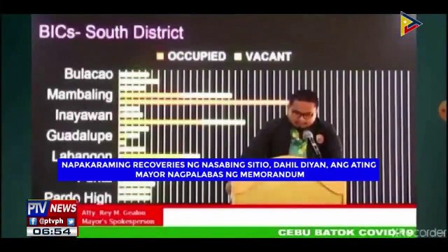Lockdown sa Sitio Zapatera, Cebu, inalis na