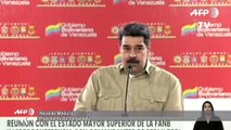 Maduro anuncia exercícios militares