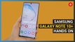 Samsung Galaxy Note 10+ first look:  A solid big-screen smartphone