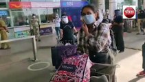 लंदन से पहली फ्लाइट जयपुर पहुंची, अपने वतन पहुंच खुश हुए यात्री