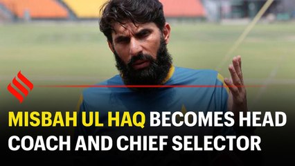 Misbah UL Haq becomes head coach and chief selector