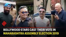 Bollywood stars cast their vote in Maharashtra Assembly Election 2019