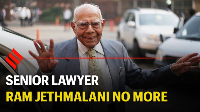 From Sindh to Supreme Court: Ram Jethmalani, veteran criminal lawyer dies