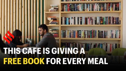 Delhi cafe is bringing back 'Love For Reading' with a free book for every meal