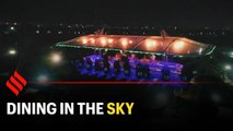 Fly Dining: A Dining Experience 160 Feet Above The Ground