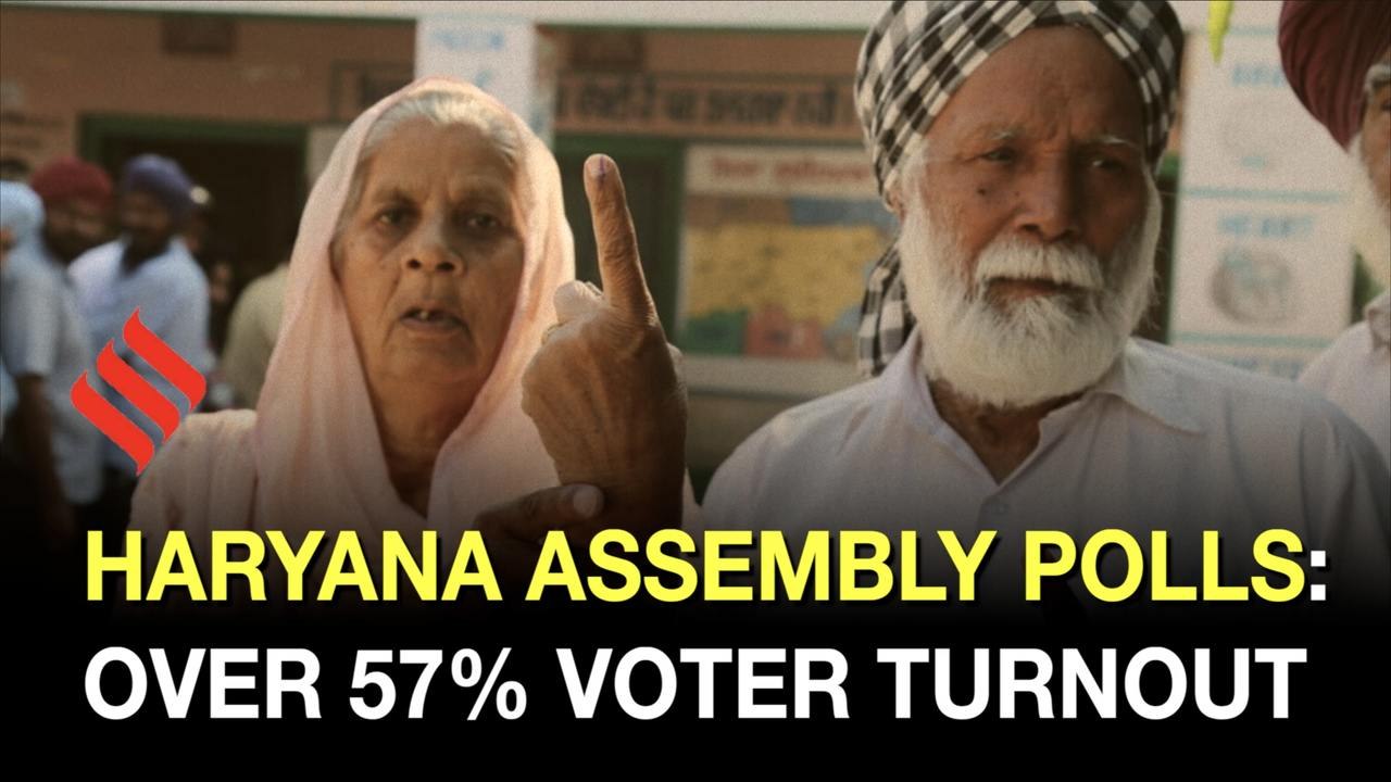 Haryana Assembly polls: Over 57% voter turnout...